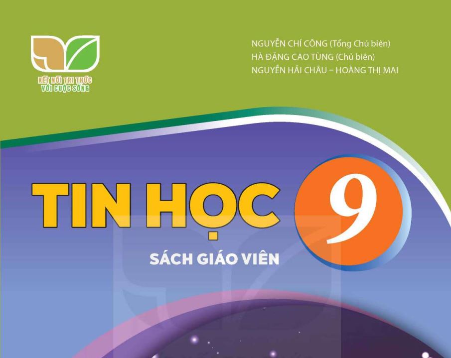 SÁCH GIÁO VIÊN TIN HỌC 9 KẾT NỐI TRI THỨC PDF Miễn phí